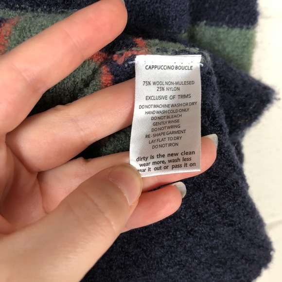 Toad & Co Cotati Crew Wool Sweater Size L Winter Non-Mulesed Cabincore Gorpcore - Picture 8 of 11